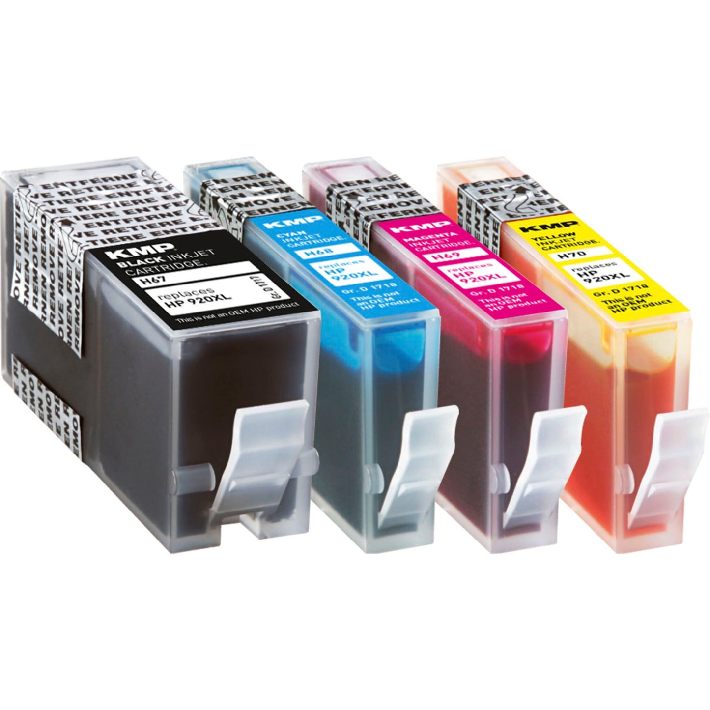KMP H67V Multipack BK/C/M/Y compatible with HP No. 920 XL
