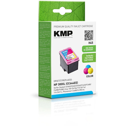 KMP H45 ink cartridge color comp. w. HP CC 644 EE No. 300XL