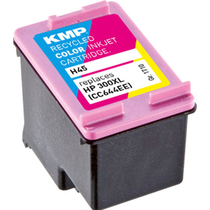 KMP H45 ink cartridge color comp. w. HP CC 644 EE No. 300XL