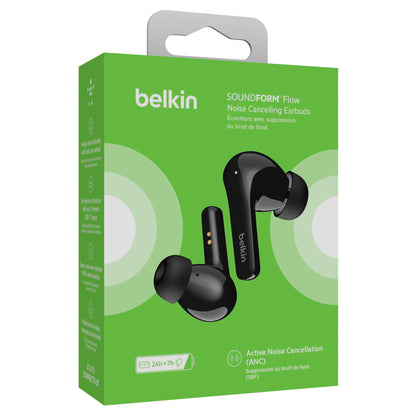 Belkin Soundform Flow ANC In-Ear wirel Headphone black AUC006BTBK