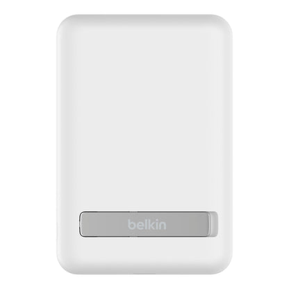 Belkin BOOST Charge mag/wireles 5.000mAh PB w.Base wh.BPD004btWT