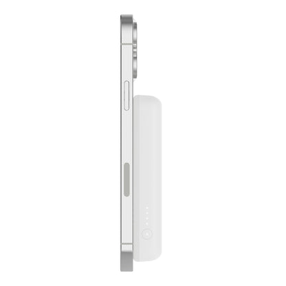 Belkin BOOST Charge mag/wireles 5.000mAh PB w.Base wh.BPD004btWT