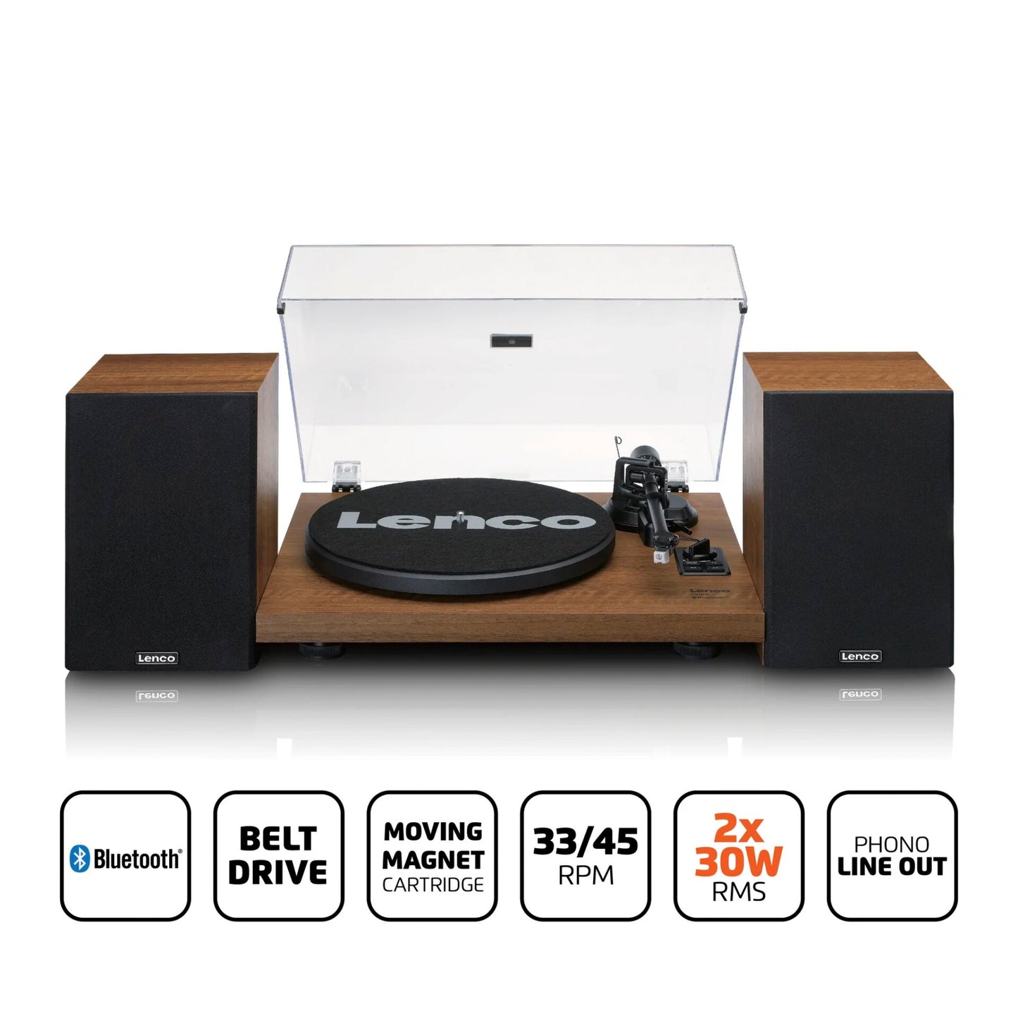 Lenco LS-480WD wood
