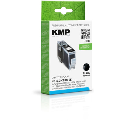 KMP H108 ink cartridge black compatible with HP CB 316 EE