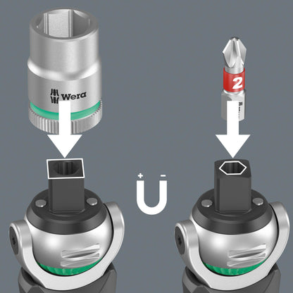 Wera 8009 Zyklop Pocket Imperial Set 2