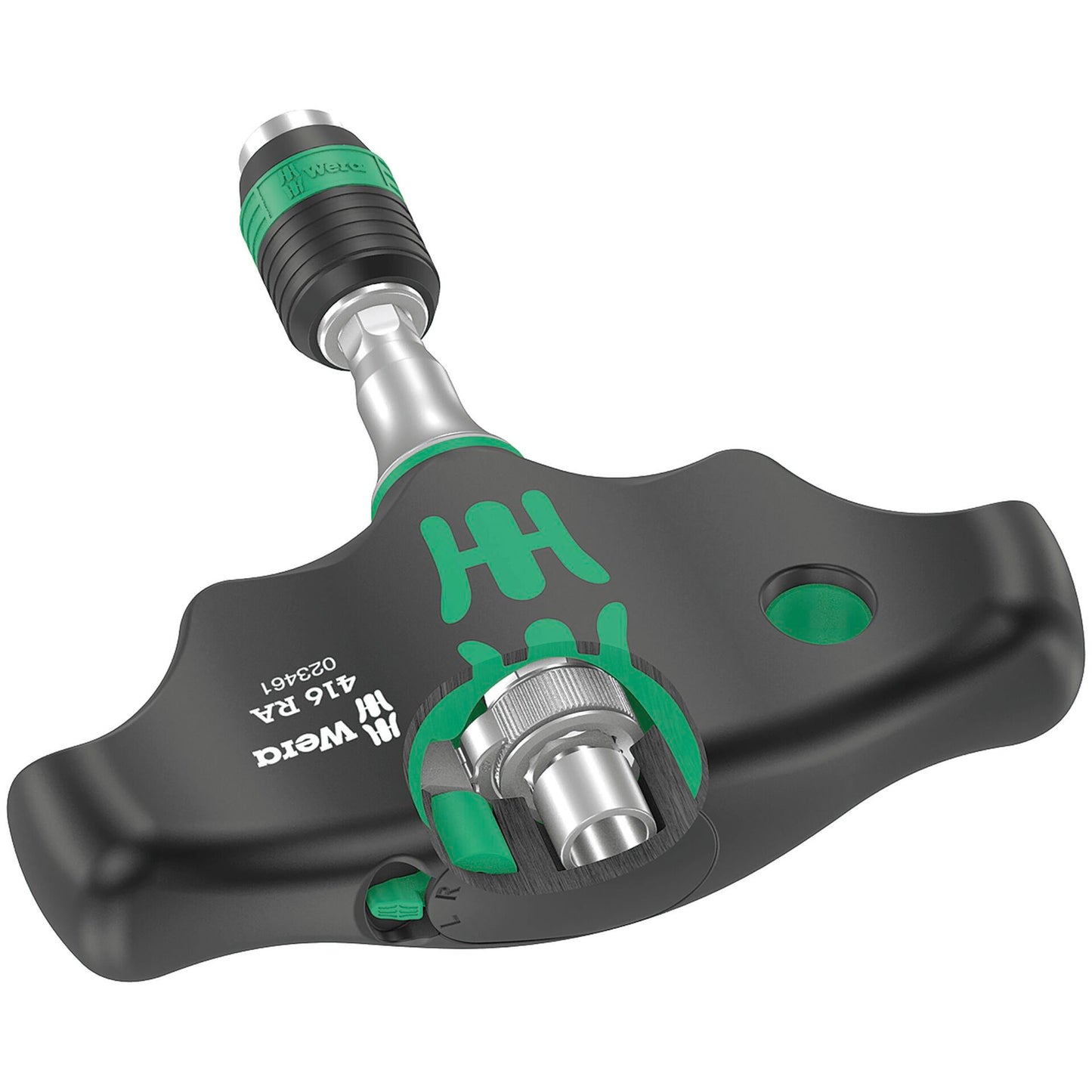 WERA 416 RA T-Handle Rapidaptor Bitholding Screwdriver