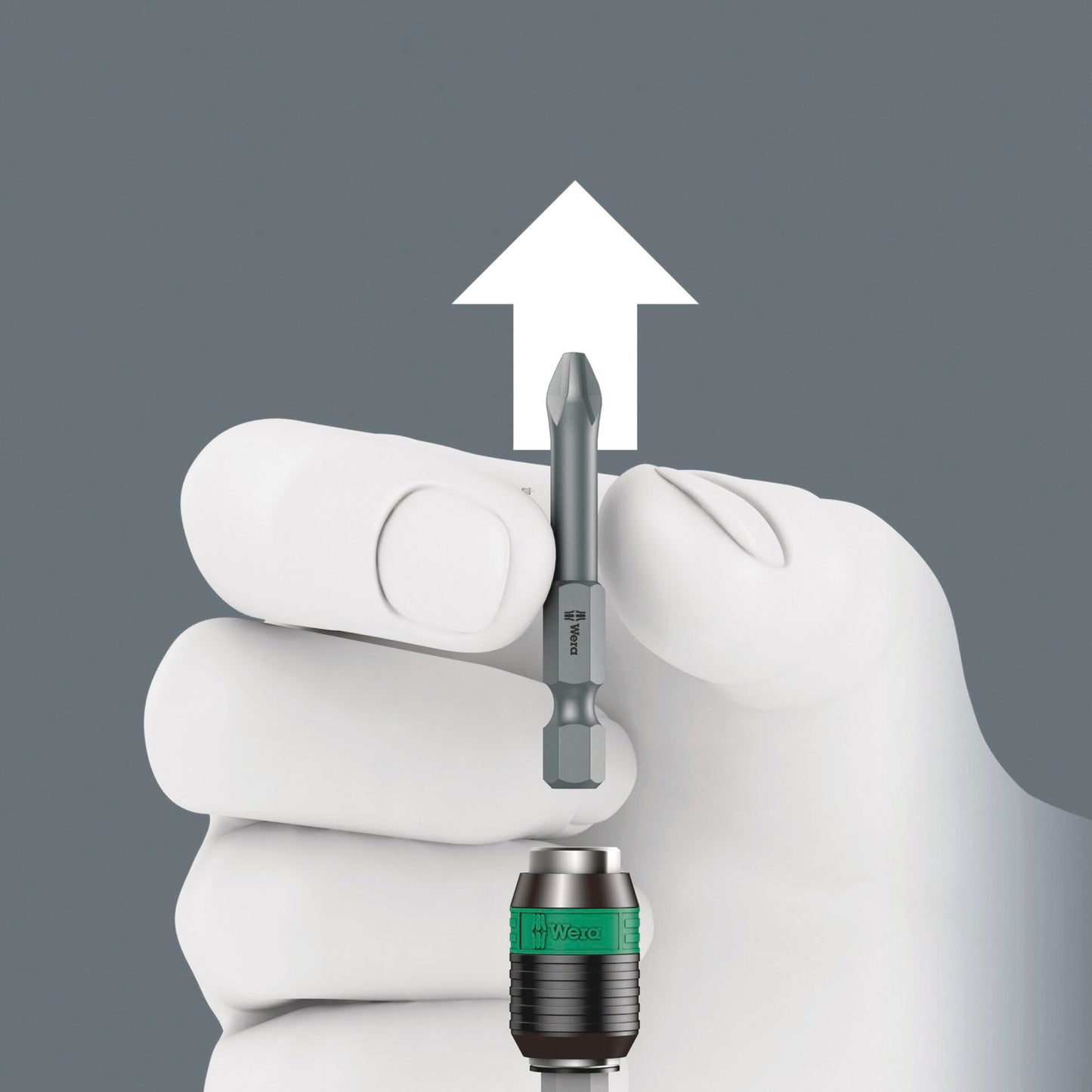 WERA 416 RA T-Handle Rapidaptor Bitholding Screwdriver