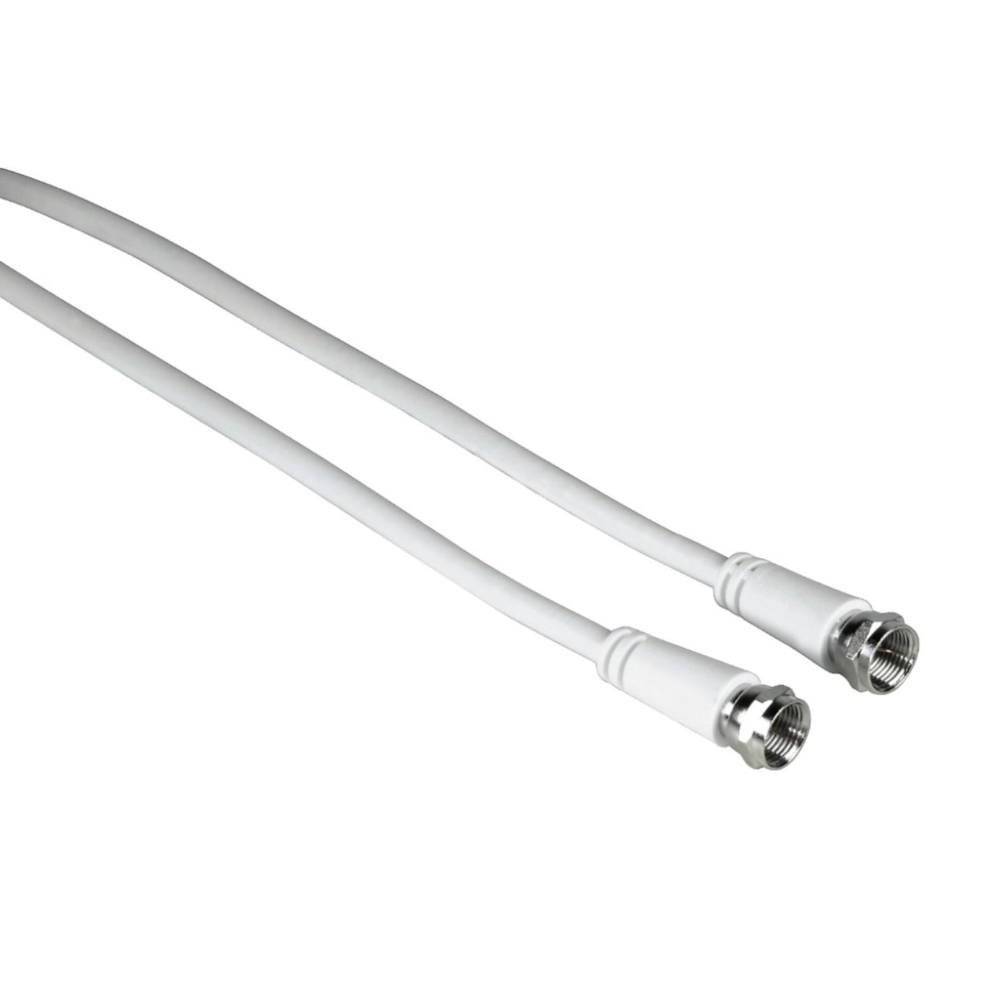 Hama SAT Connection Cable 3m F-plug/F-plug, white 11898