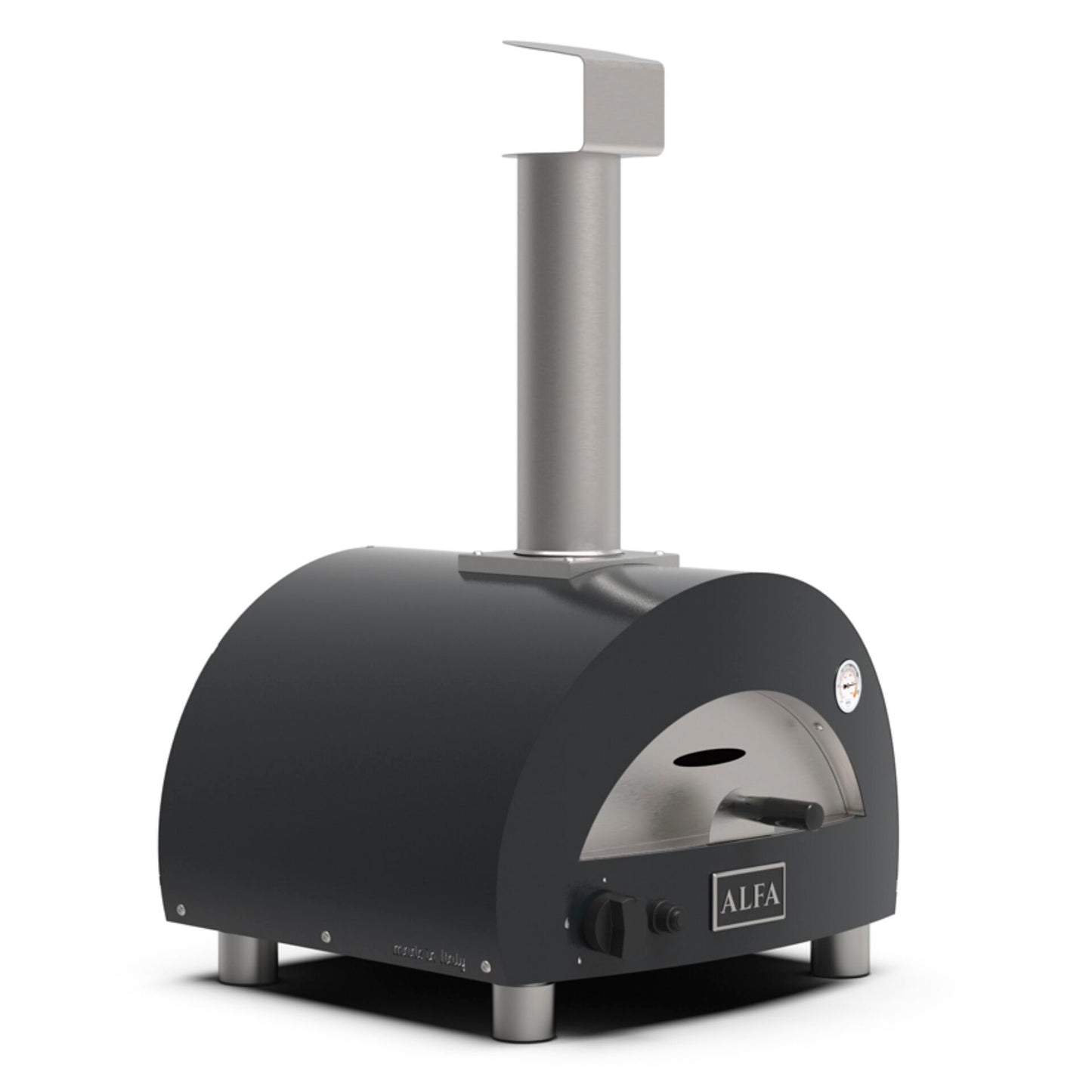 Alfa Forni Linea Moderno Portable Pizza Oven Adesia Grey