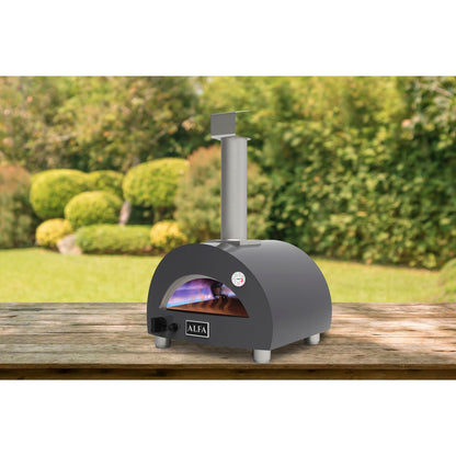 Alfa Forni Linea Moderno Portable Pizza Oven Adesia Grey