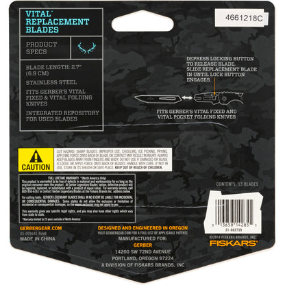 Gerber Vital Blades f. Vital Pocket Folder EAB