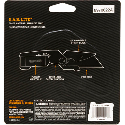 Gerber EAB Lite Cutter Knife foldable knife