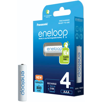 1x4 Panasonic Eneloop Micro AAA 800mAh              BK-4MCDE/4BE