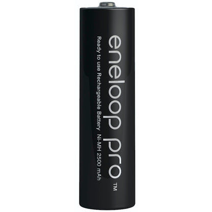 1x2 Panasonic Eneloop Pro Mignon 2500mAh AA Ni-MH    BK-3HCDE/2BE