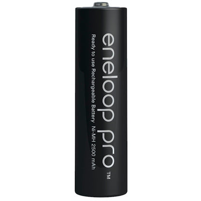 1x4 Panasonic Eneloop Pro Mignon 2500mAh AA Ni-MH    BK-3HCDE/4BE
