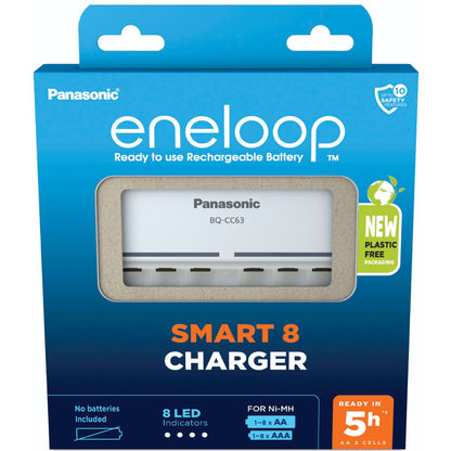 Panasonic Eneloop Smart 8 Charg. BQ-CC63 without batteries