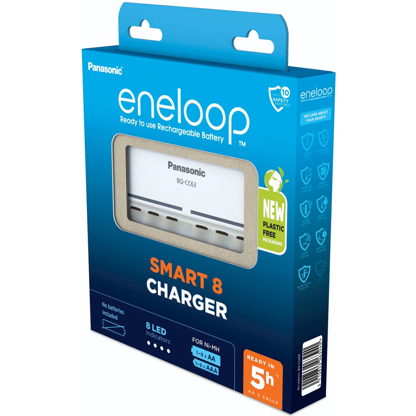 Panasonic Eneloop Smart 8 Charg. BQ-CC63 without batteries