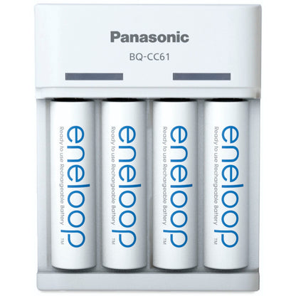 Panasonic Eneloop Basic Charger USB BQ-CC61 incl. 4xAA 2200mAh