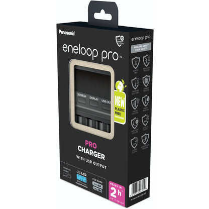 Panasonic Eneloop LCD PRO Charg. BQ-CC65 ERP without Batteries