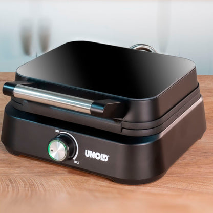 Unold 48275 Double Waffle Iron Brussels       Belgian Waffels