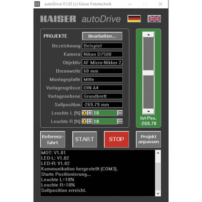 Kaiser Repro Tripod RSDmot 1.8