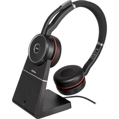 Jabra Evolve 75 MS Wireless On-Ear Headset with Charger