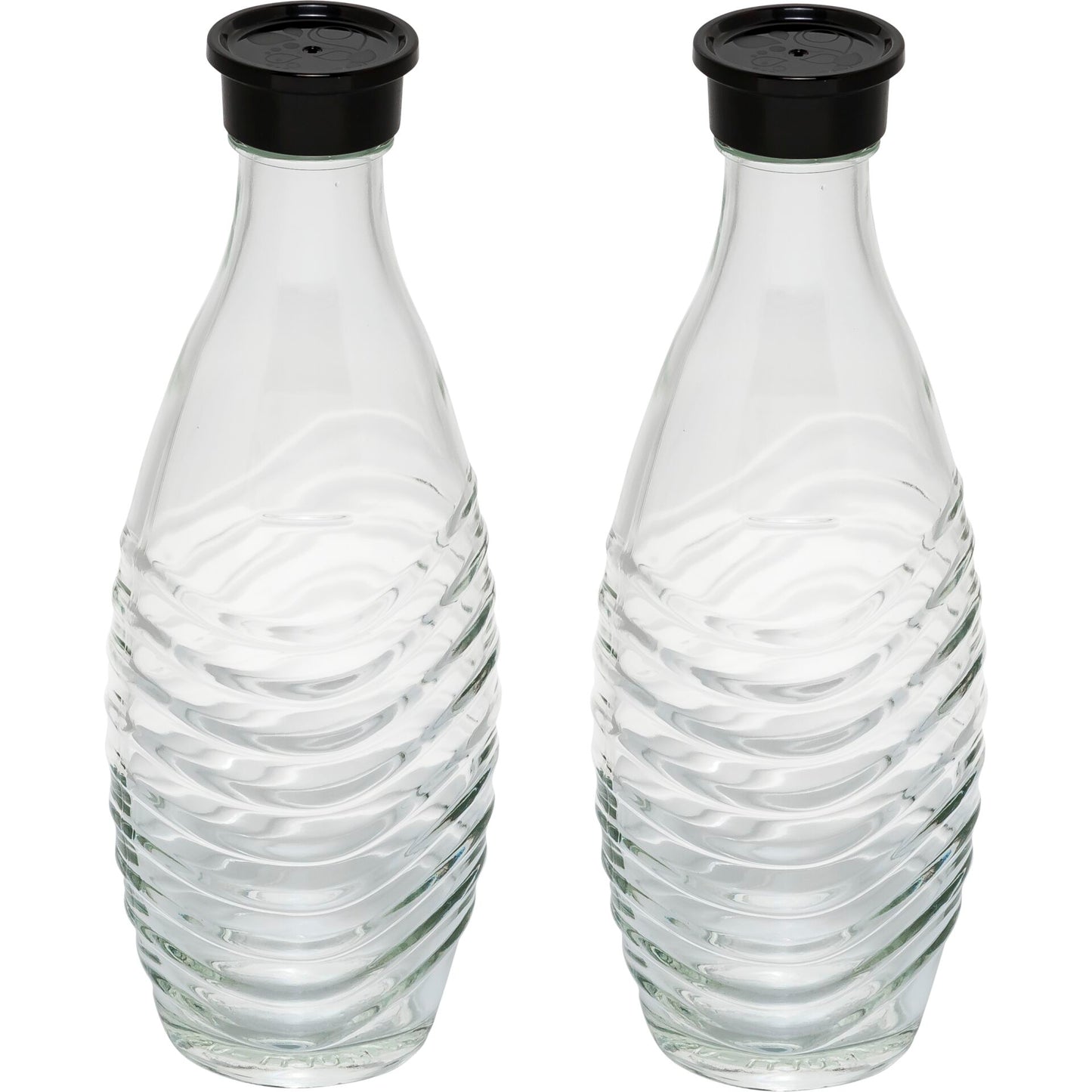 Sodastream Crystal Penguin Twin Pack Glass Carafe 0,7L
