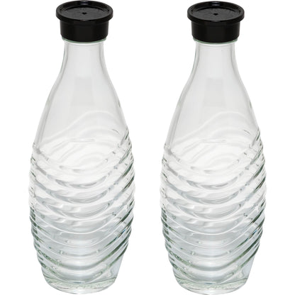 Sodastream Crystal Penguin Twin Pack Glass Carafe 0,7L