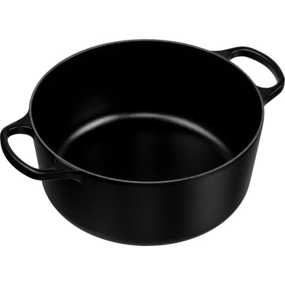 Le Creuset Signature Roaster round 30 cm black