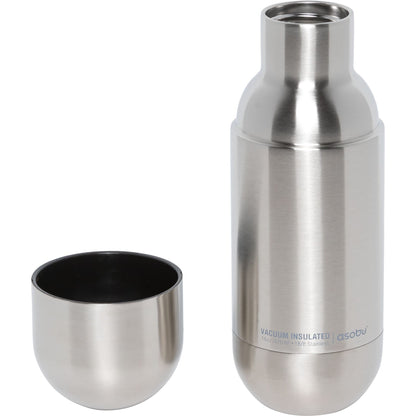 Asobu Orb Bottle Silver, 0.46 L
