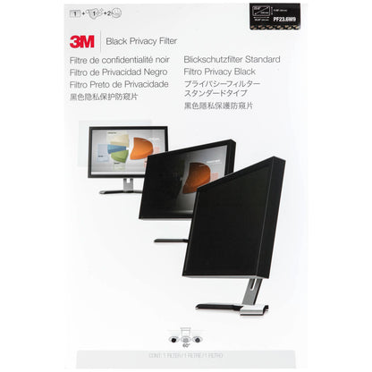 3M PF236W9 Privacy Filter Black for 59,9cm 23,6  16:9