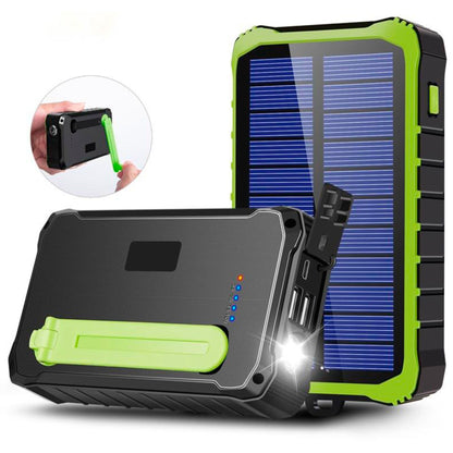 Denver Powerbank Solar PSO-10012 10000mAh +  Hand Crank Dynamo