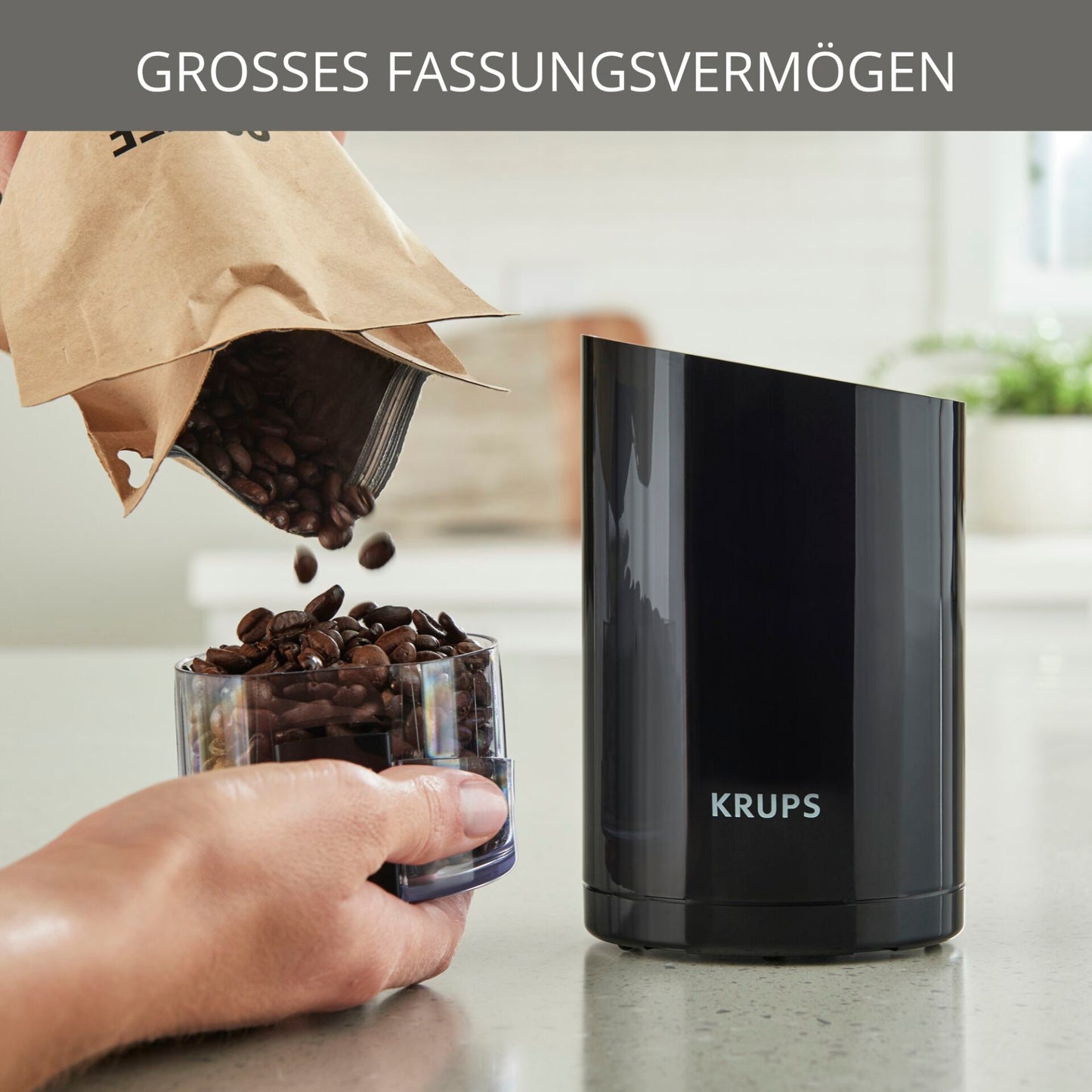 Krups F 203-42 black Coffee Grinder