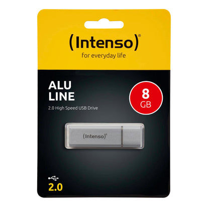 Intenso Alu Line silver 8GB USB Stick 2.0