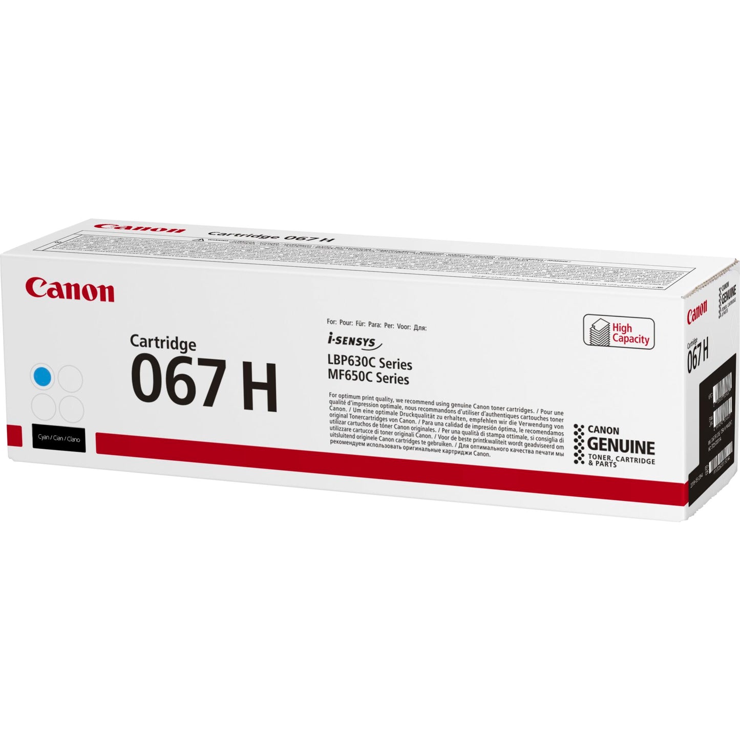 Canon Toner Cartridge 067 H C cyan