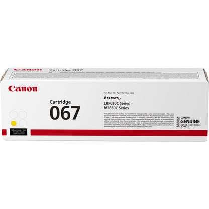 Canon Toner Cartridge 067 Y yellow