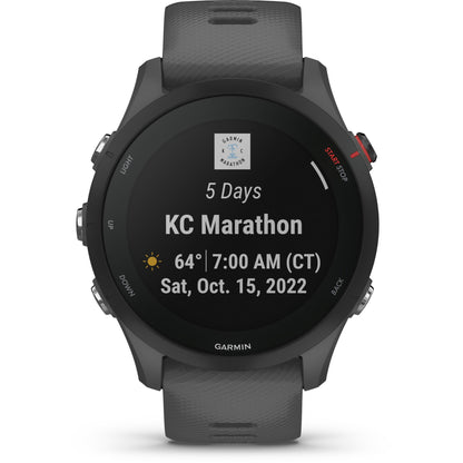 Garmin Forerunner 255 schist/black