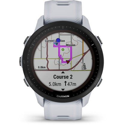 Garmin Forerunner 955 Solar Whitestone/black