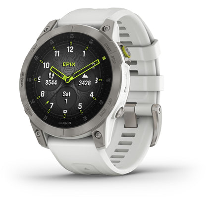 Garmin EPIX (Gen 2) snow white/titanium Titan