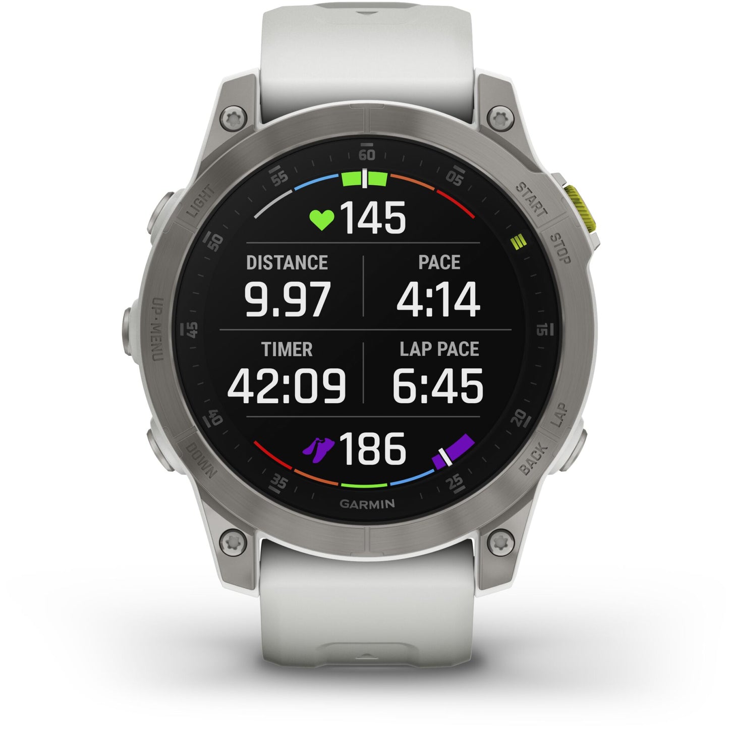 Garmin EPIX (Gen 2) snow white/titanium Titan