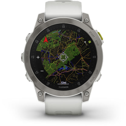 Garmin EPIX (Gen 2) snow white/titanium Titan