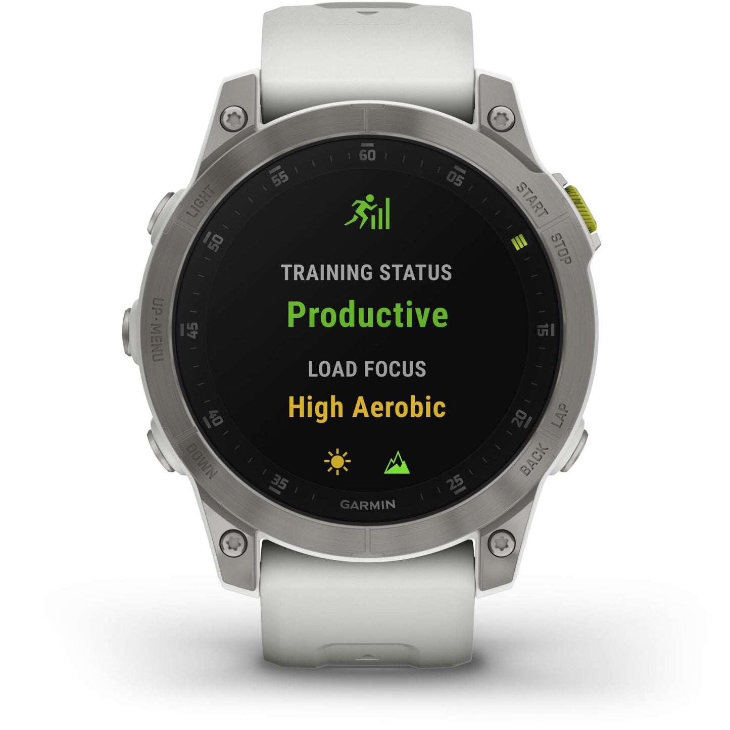 Garmin EPIX (Gen 2) snow white/titanium Titan