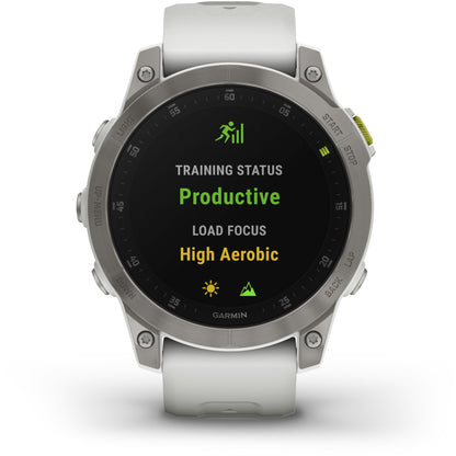 Garmin EPIX (Gen 2) snow white/titanium Titan