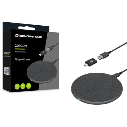 Conceptronic GORGON03G 15W Wireless Charger