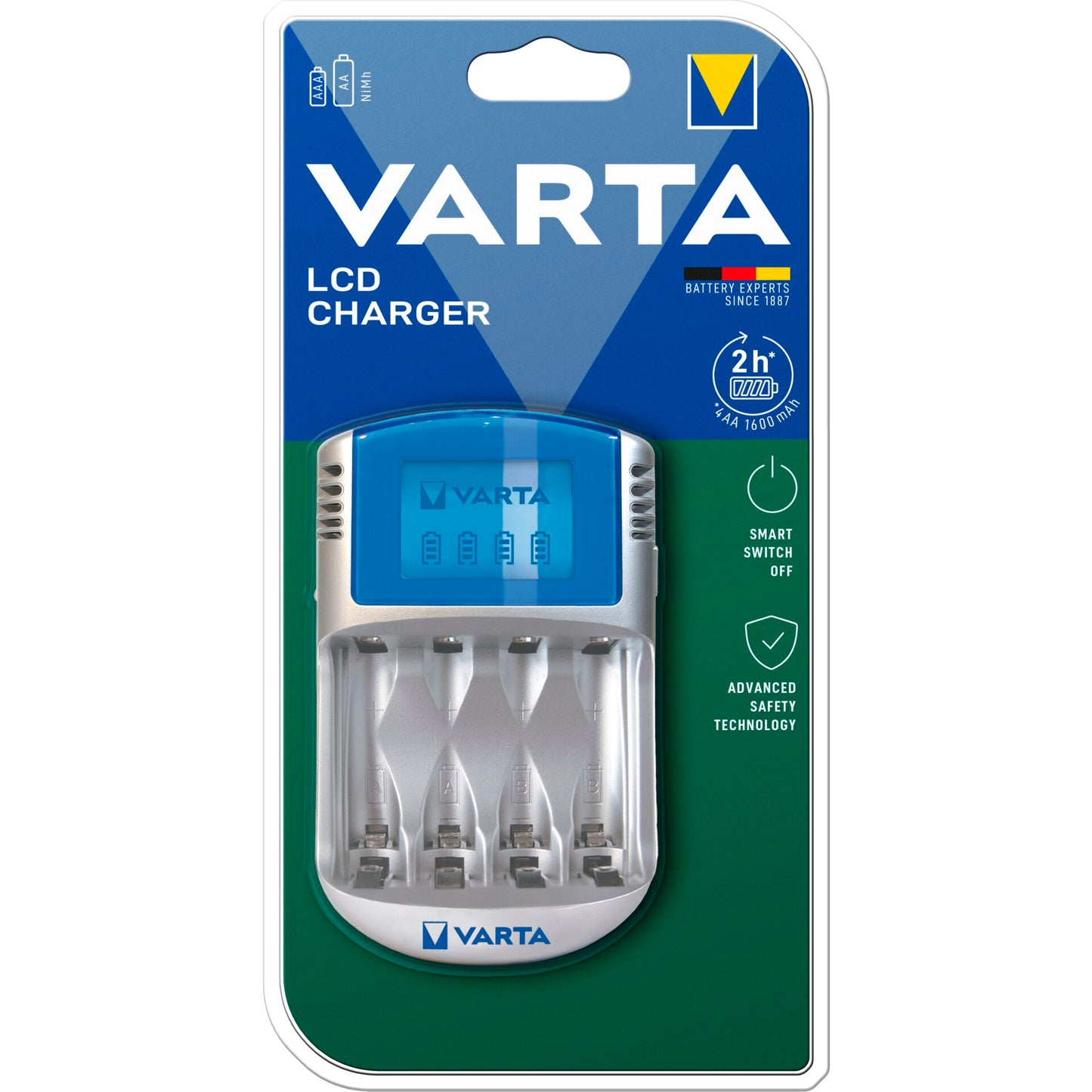 Varta LCD Charger without Batteries    Type 57070
