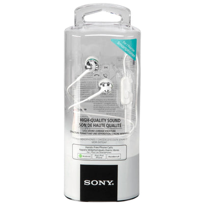 Sony MDR-EX110APW white