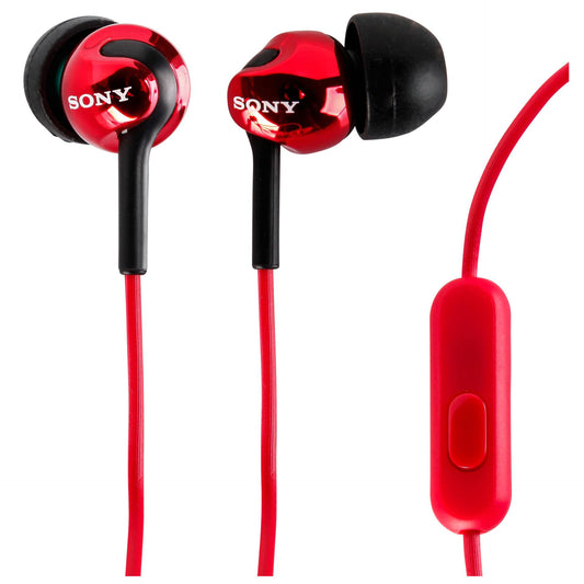 Sony MDR-EX110APR red