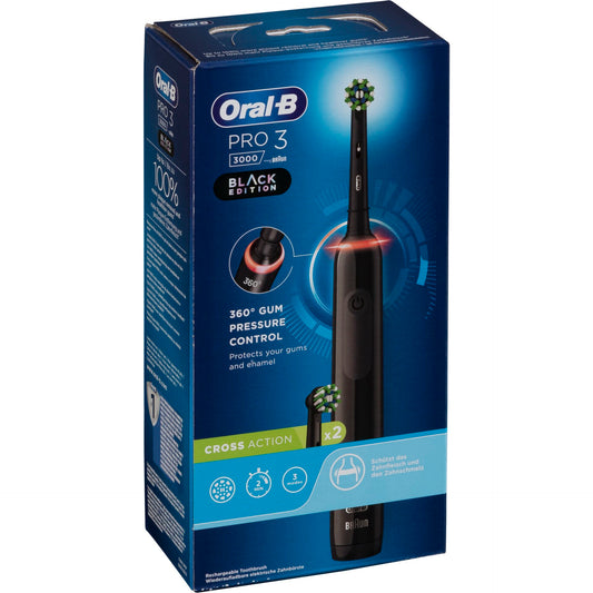 Oral-B PRO 3 3000 Cross Action Black Edition  JAS 22
