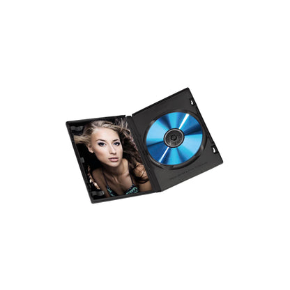 1x10 Hama DVD-Jewel Case black                      51276