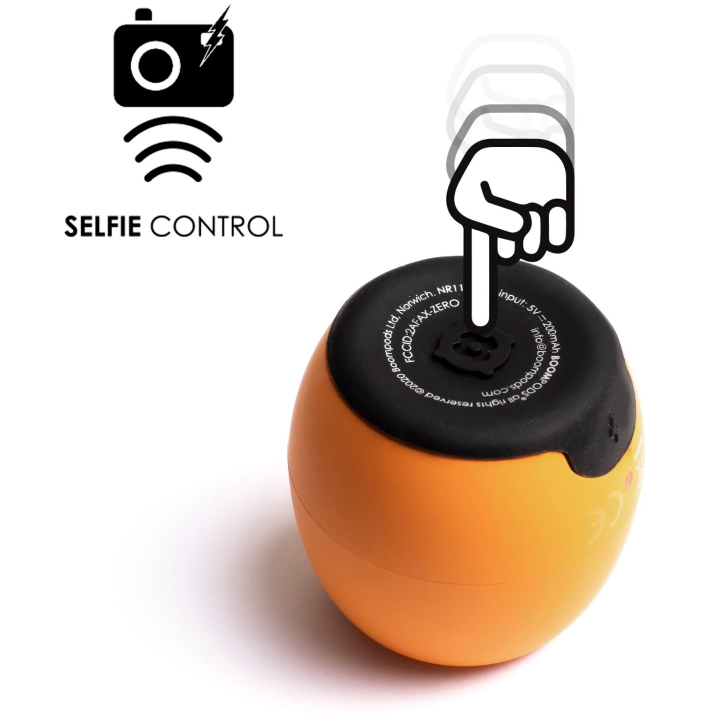Boompods Zero Orange